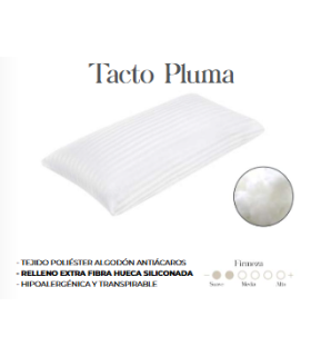 ALMOHADA TACTO PLUMA